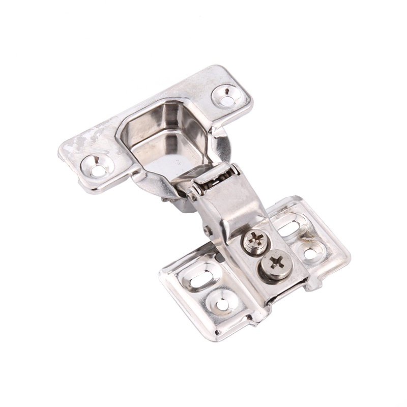 Bộ đệm thủy lực 2 lỗ của Mỹ cố định bản lề cửa tủ ngắn tay